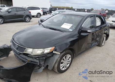 2010 Kia Forte Ex from USA, damaged, VIN KNAFU4A2XA5844201